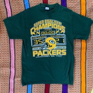Vintage 1997 Super Bowl XXXl Packers T-shirt
